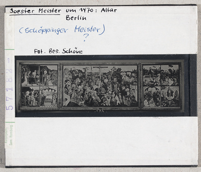 Vorschaubild Soester Meister (Schöppinger Meister ?): Altar mit Leben Christi. Berlin 